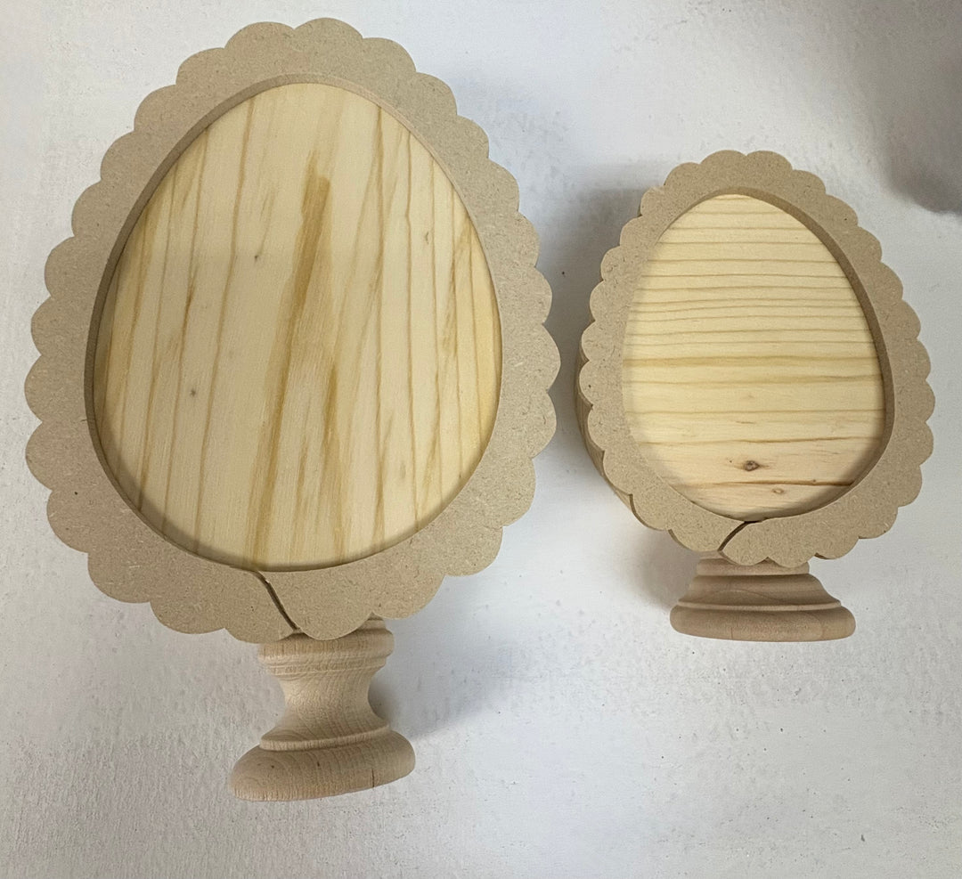 Wooden Sugar Egg Stands