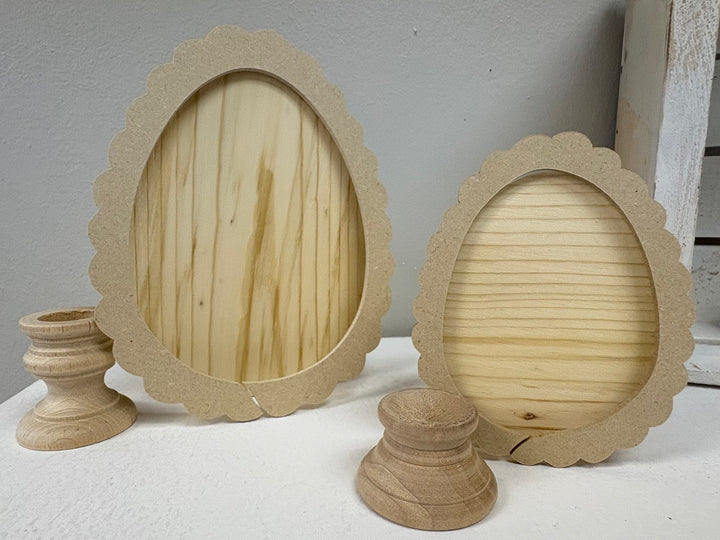 Wooden Sugar Egg Stands