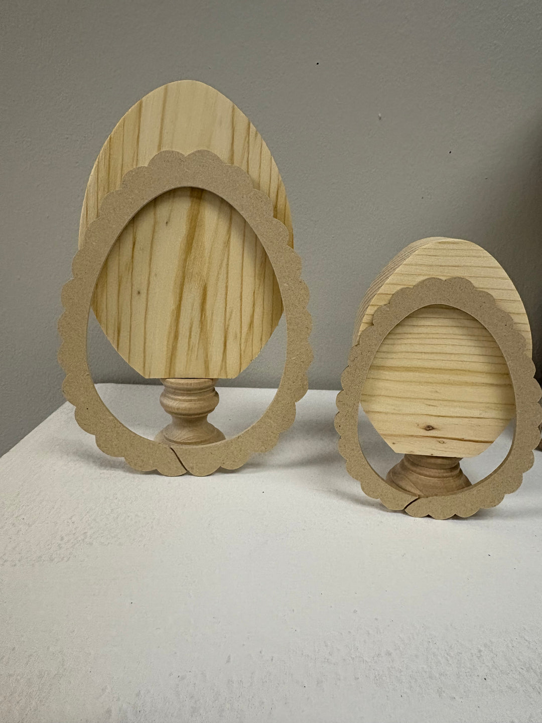 Wooden Sugar Egg Stands