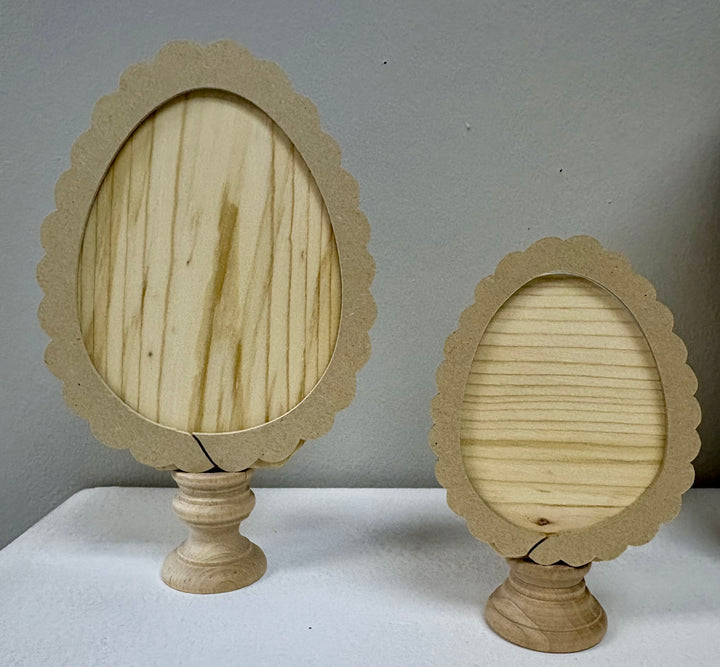 Wooden Sugar Egg Stands