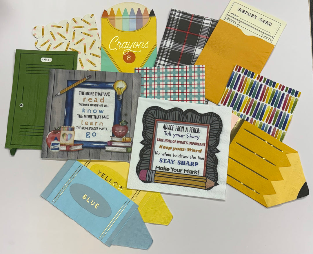 School Rules Napkin Variety Pack