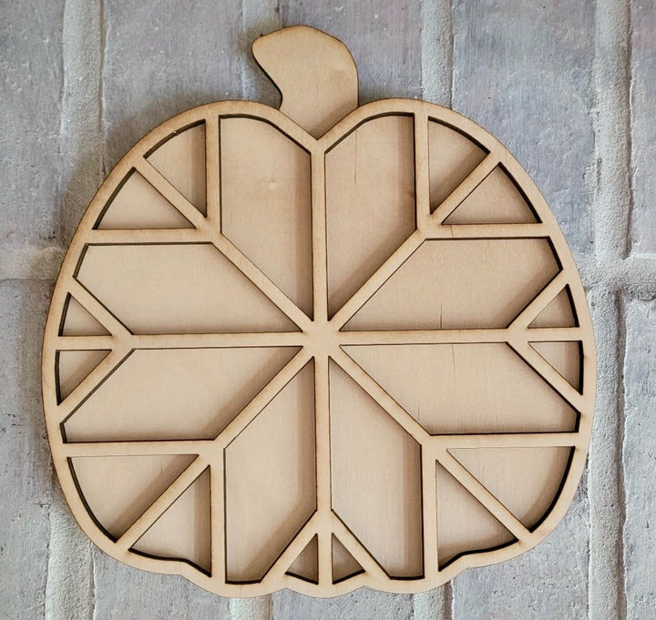 MTC Exclusive: Wooden Quilted Layered Pumpkin