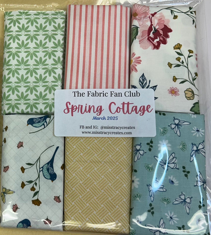 March 2025 Fabric Fan Club: Spring Cottage