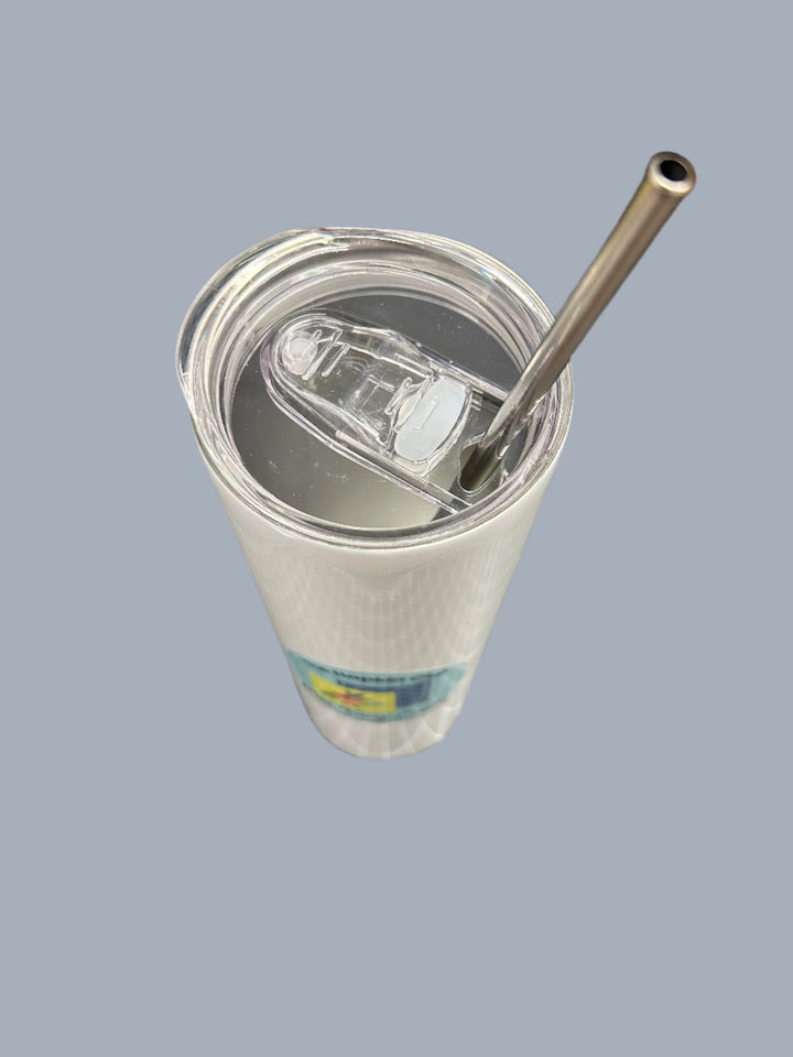 Napkin Club White Tumblers - 20 oz