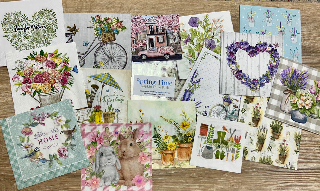 Springtime Napkin Value Pack