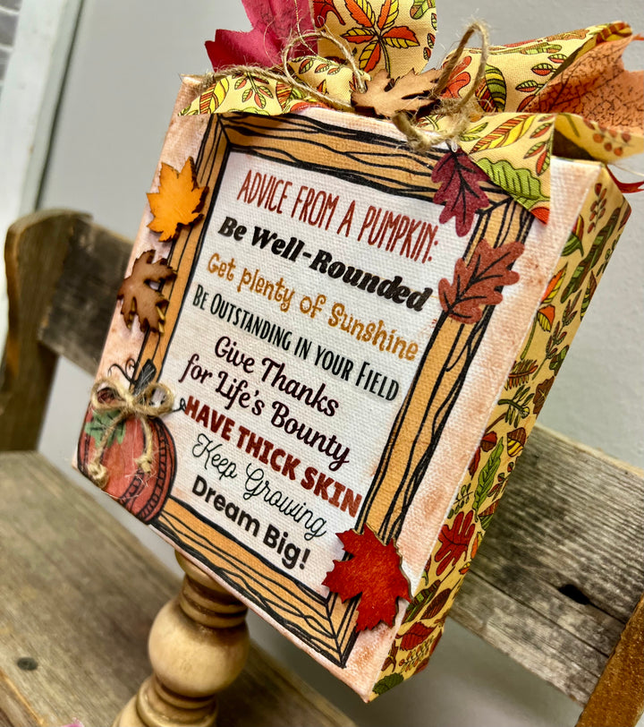 Jingle & Mingle - Advice Canvas Kits