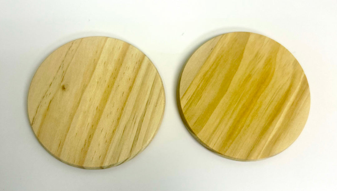 Wooden Coasters (sold in sets of 2)