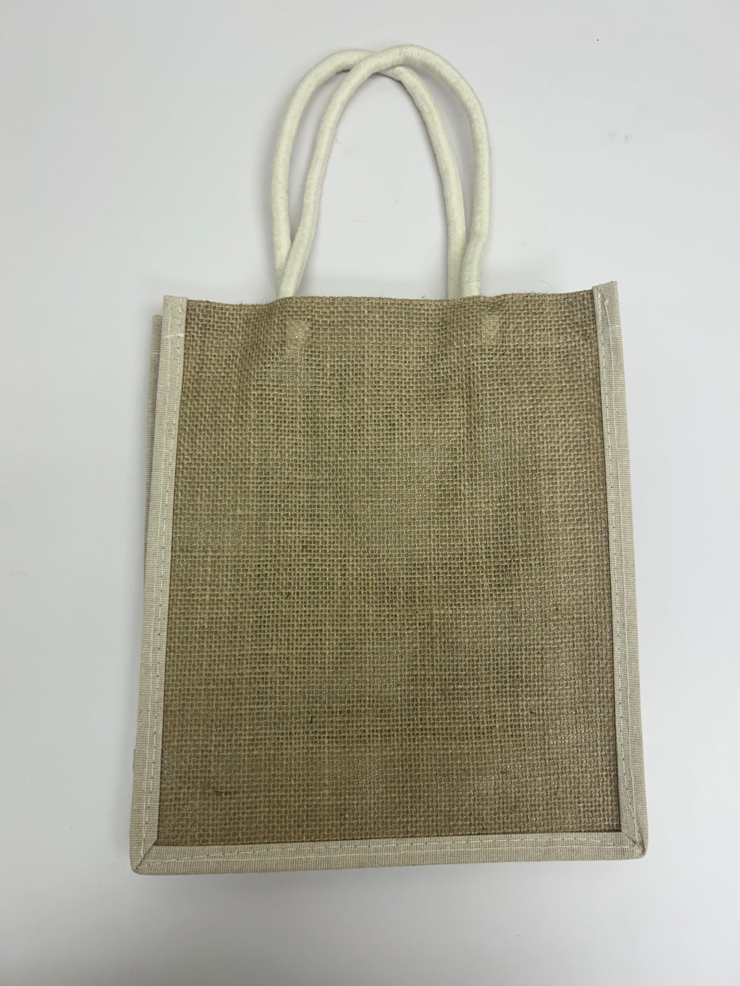 Burlap Tote Bag
