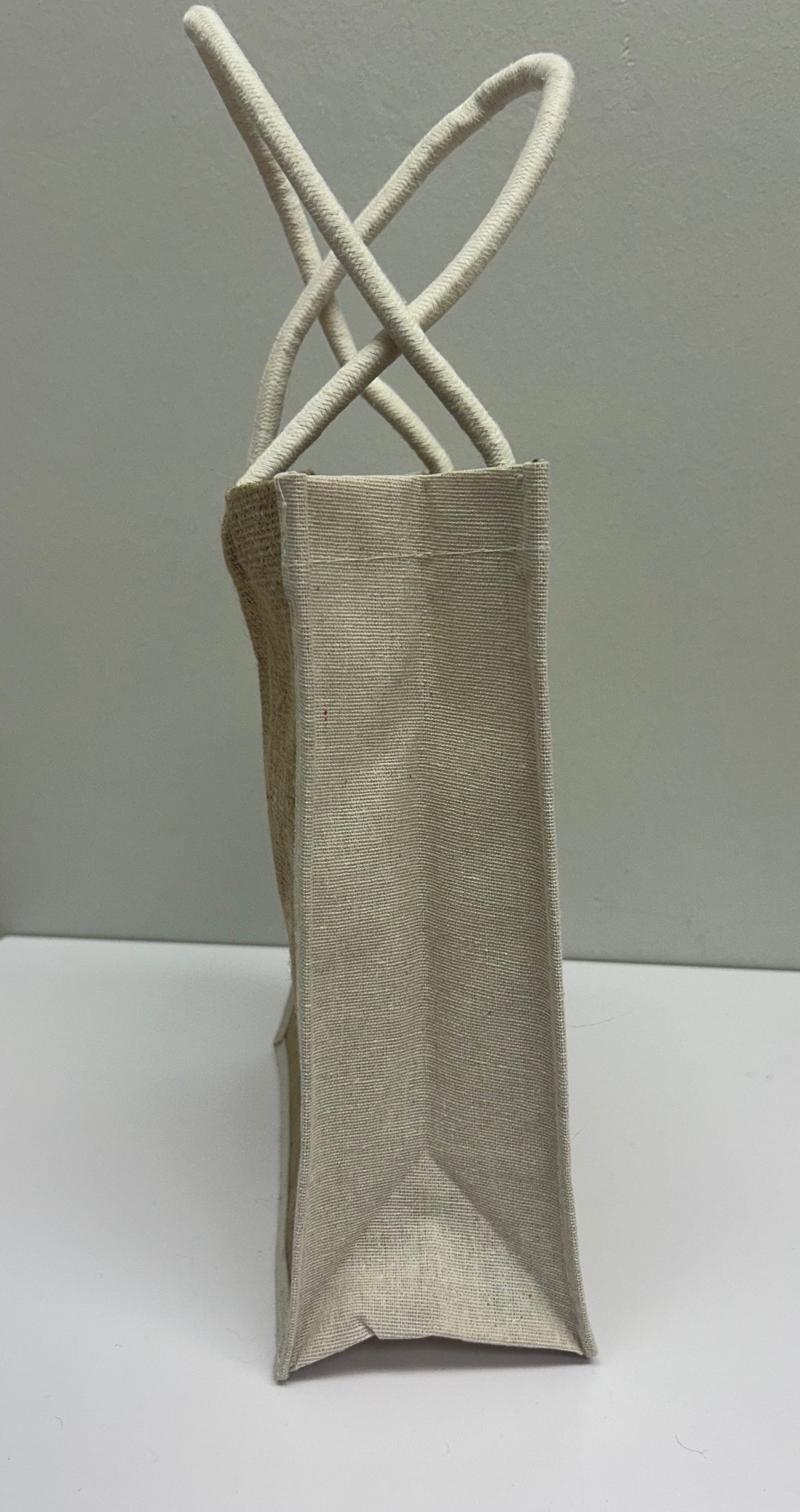 Burlap Tote Bag