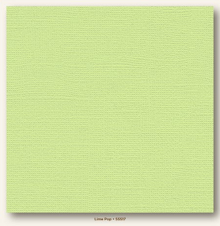 My Colors Cardstock 12x12 Lime Pop