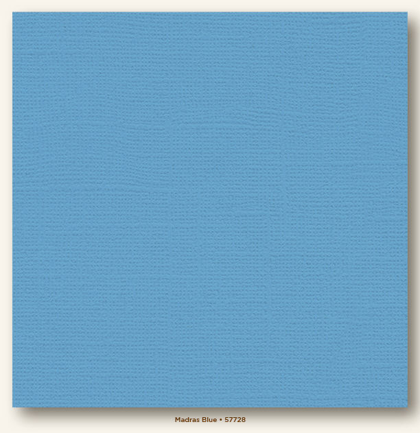 My Colors Cardstock 12x12 Madras Blue