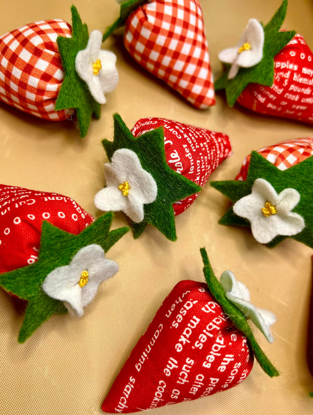Fabric Strawberry Supply Kit