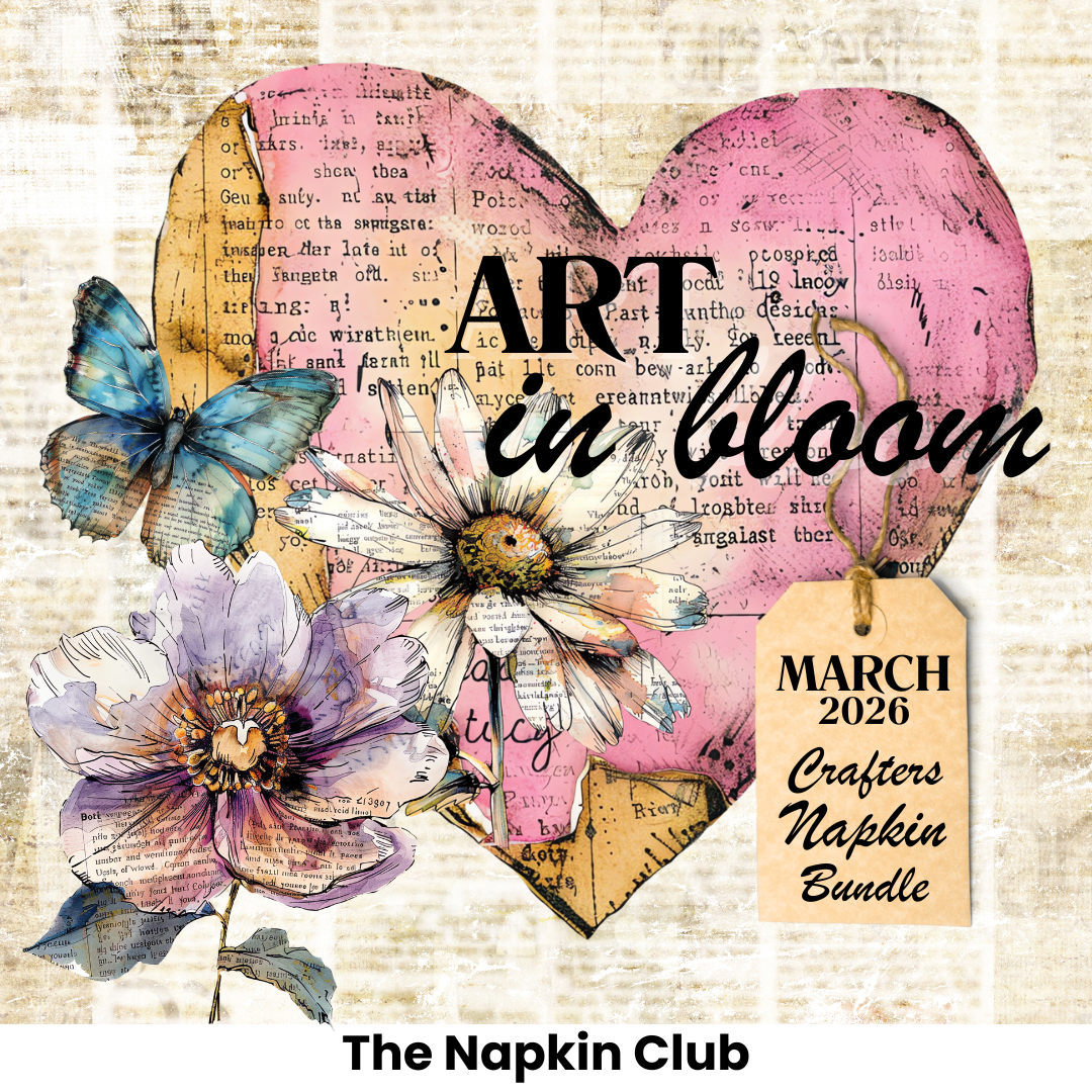 Exclusive Napkins for The Napkin Club Members - March 2026