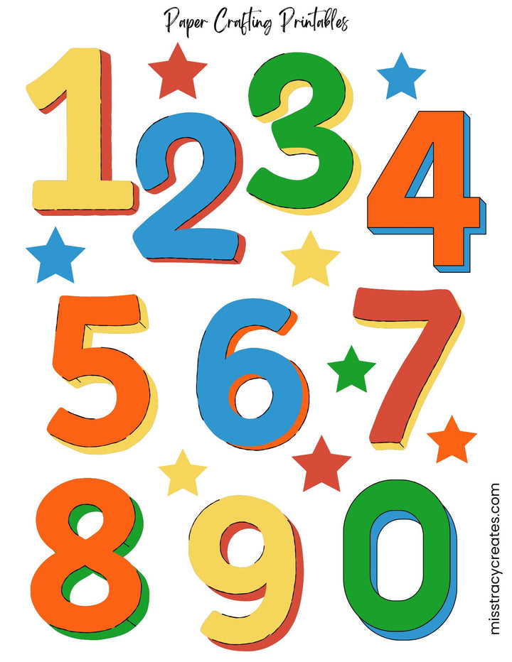 Birthday2 - Paper Crafting Printable