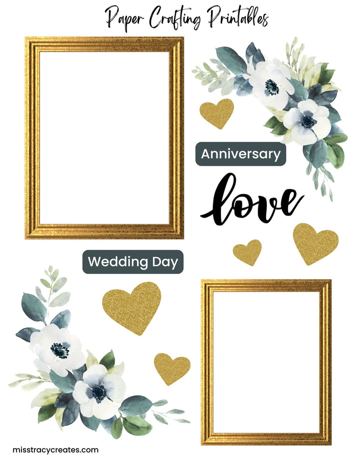 Forever and Always - Paper Crafting Printable