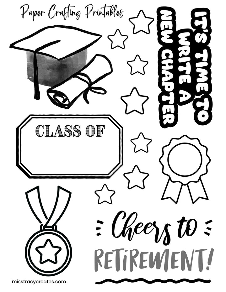 You Did It! - Paper Crafting Printable