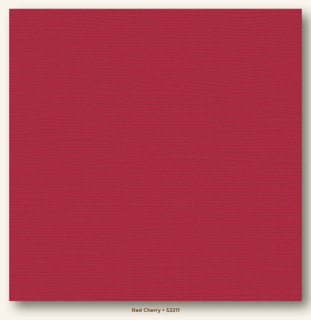 My Colors Cardstock 12x12 Red Cherry