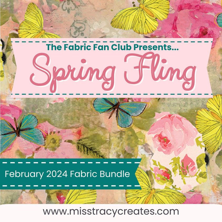 Exclusive Fabrics for Fabric Fan Club Members- February 2024 Spring Fling