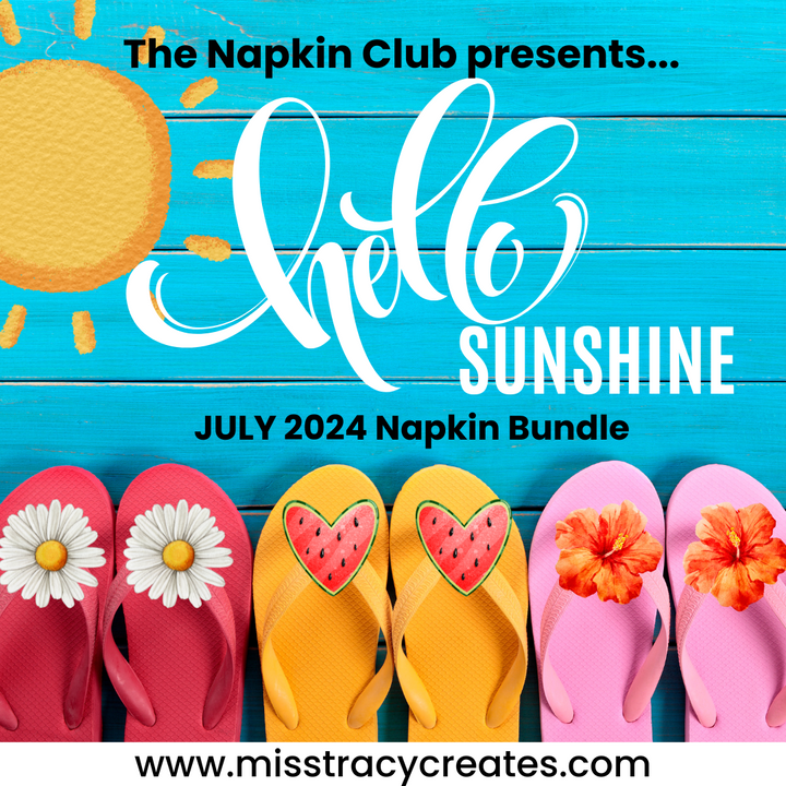 Exclusive Napkins for The Napkin Club Members - 2024 Complete Bundles