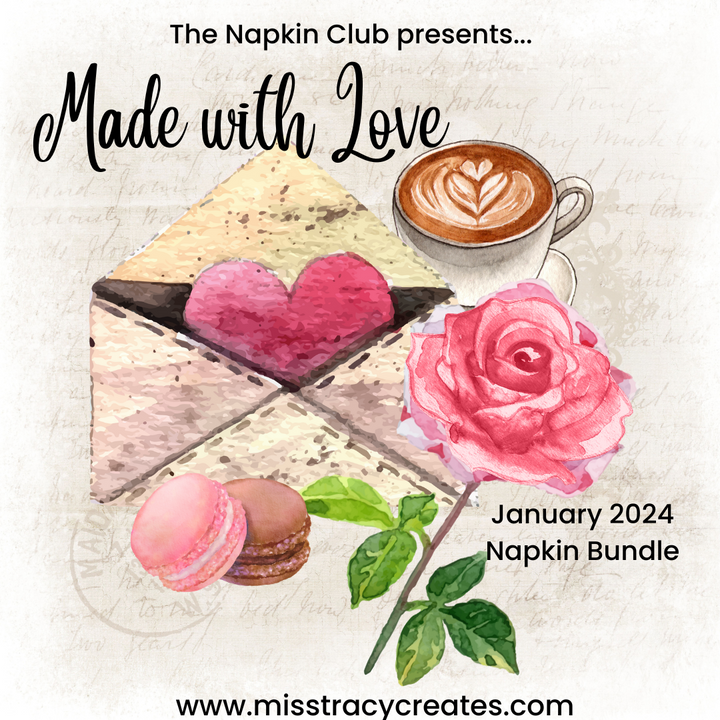 Exclusive Napkins for The Napkin Club Members - 2024 Complete Bundles