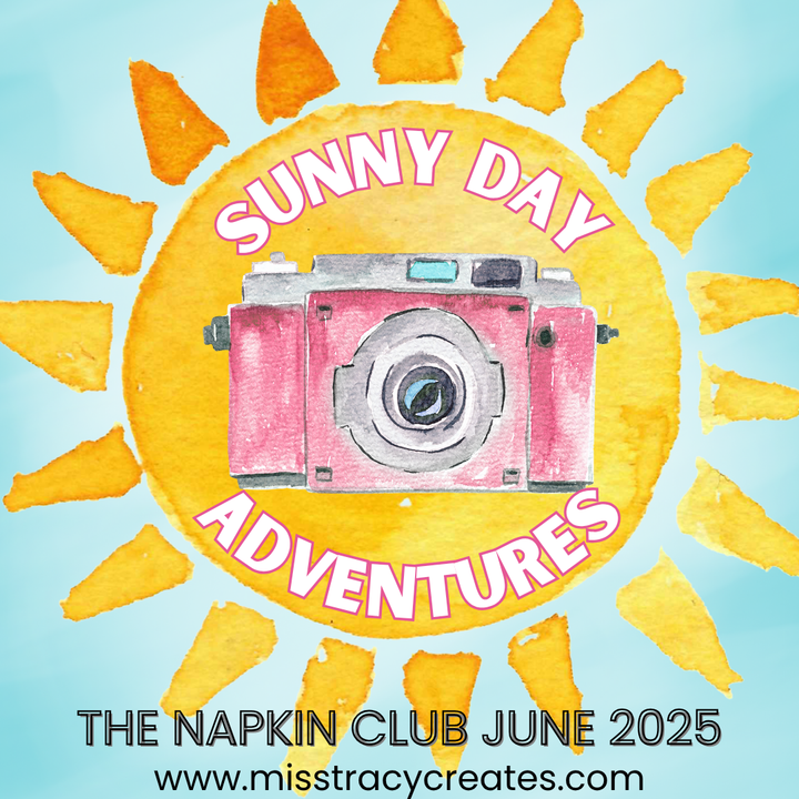 Exclusive Napkins for The Napkin Club Members -June 2025