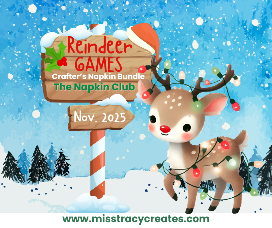 Exclusive Napkins for The Napkin Club Members - November 2025