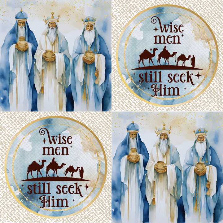 Exclusive Napkins for The Napkin Club Members - The Christmas Story 2024