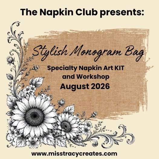 TNC Exclusive Kit: Monogram Tote Bag Kit August 2026