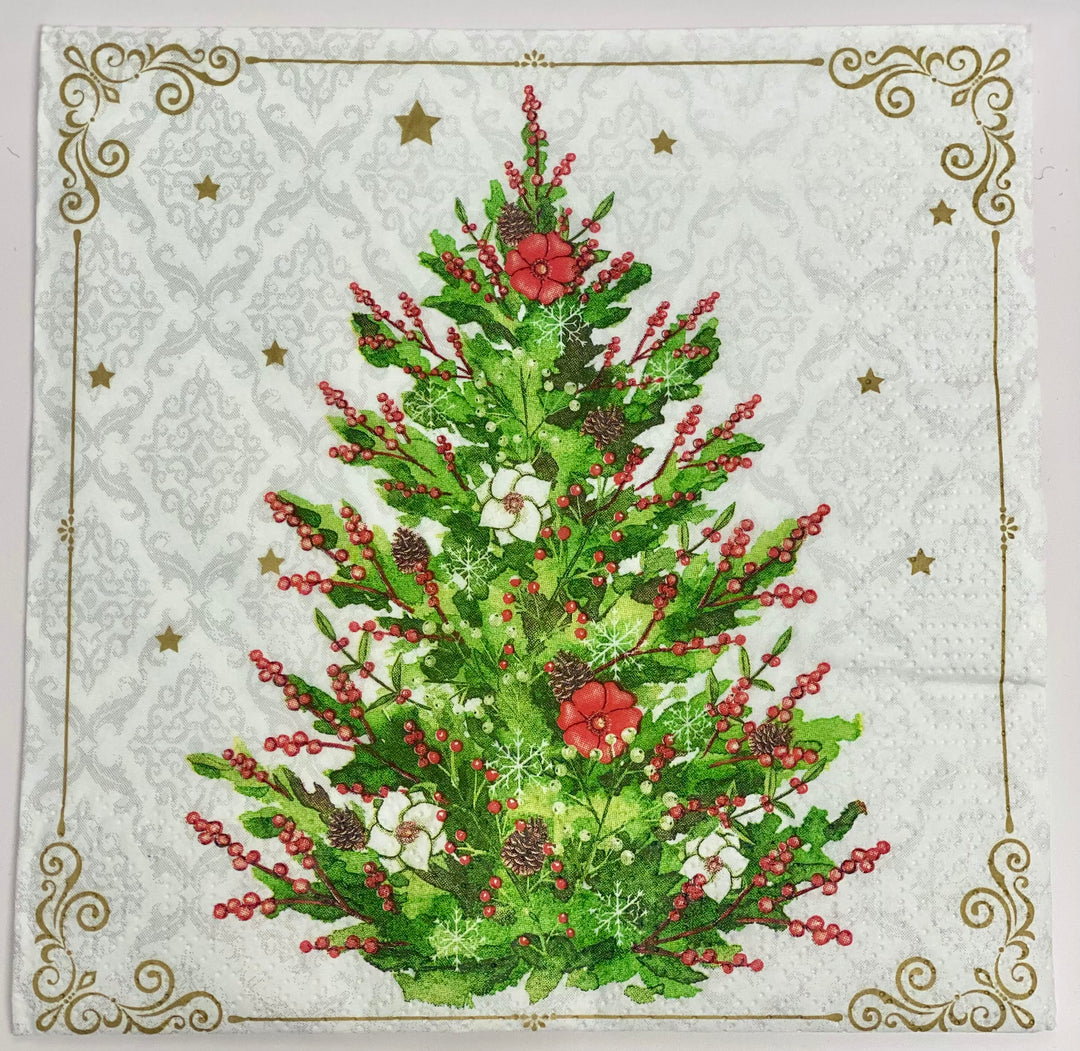 Exclusive Napkins for The Napkin Club Members - Joy to the World Faith/Christmas 2023