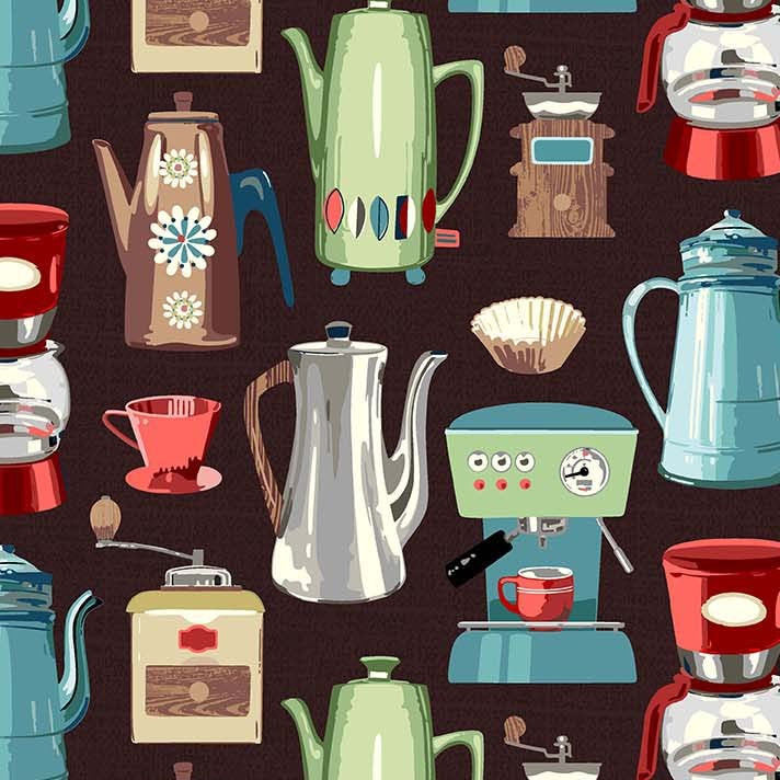 August 2023 - But First, Coffee Exclusive Fabric