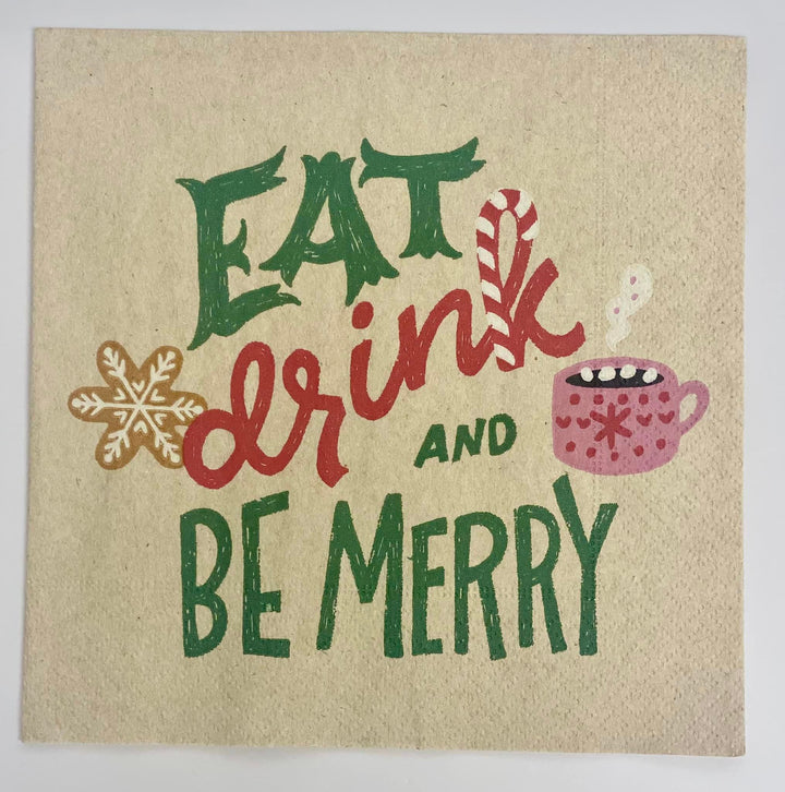 Exclusive Napkins for The Napkin Club Members - December 2023