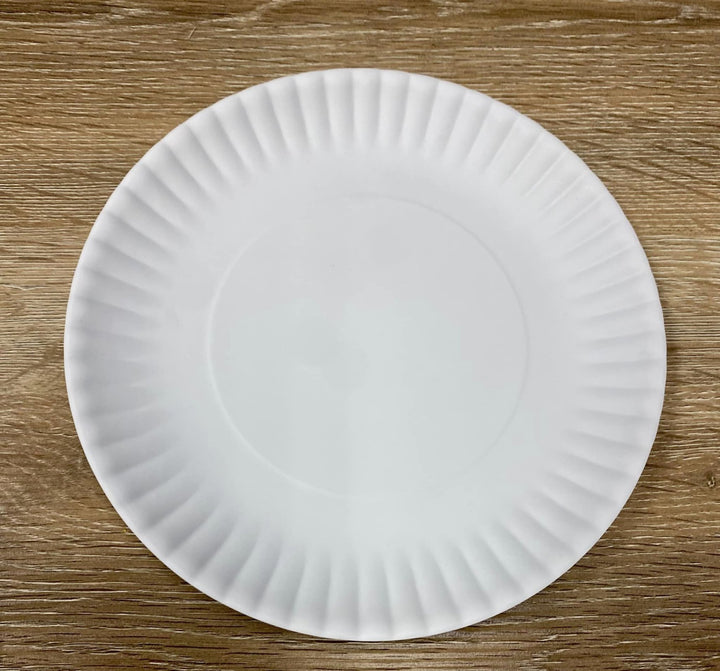Melamine White 9" Plate