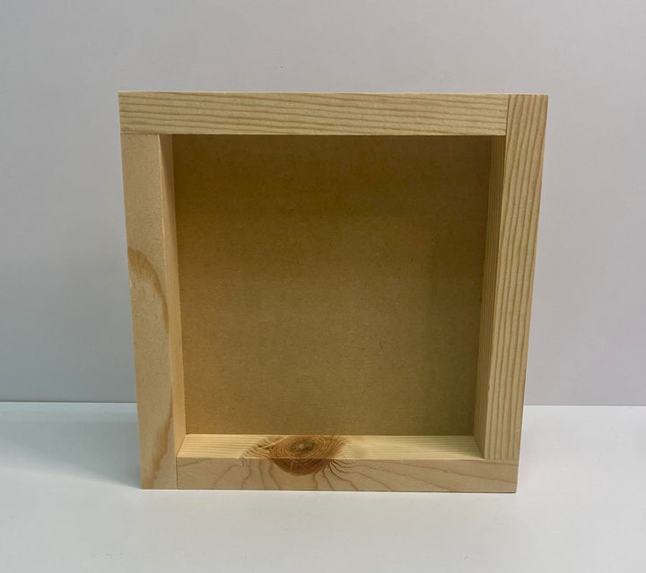 8x8 Chunky Wood Shadowbox