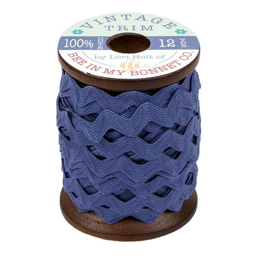 Riley Blake Vintage Trims - Ric Rac Spools