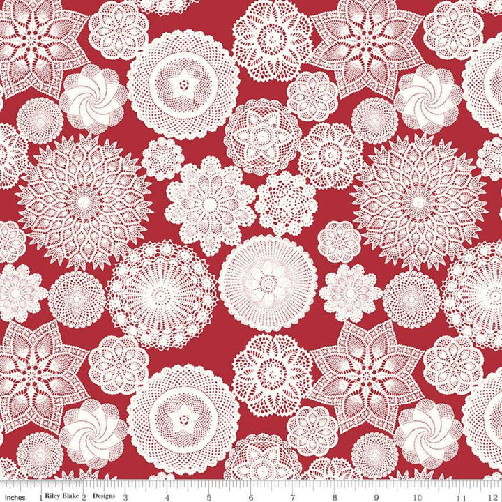 Exclusive Fabrics for Fabric Fan Club Members - May 2022 " Red White & Beautiful"