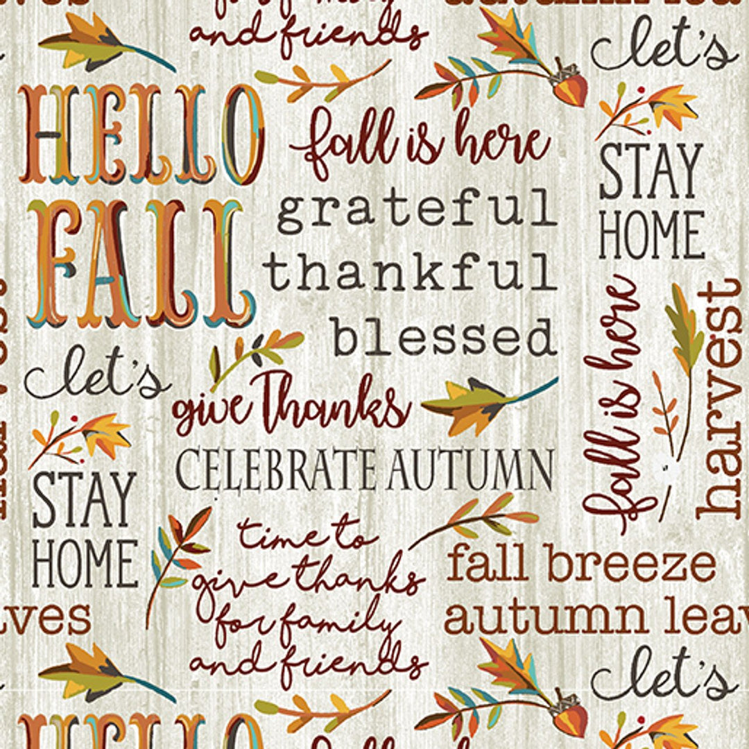 Exclusive Fabrics for Fabric Fan Club Members -September 2022 "Autumn Days"