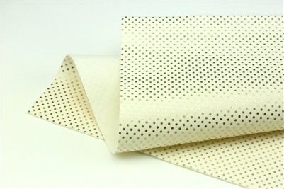 Felt - Gold Metallic Polka Dot