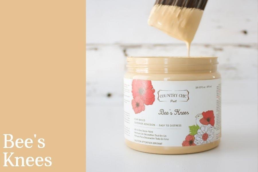Country Chic Paint- All in One: Bee's Knees 4oz Paint