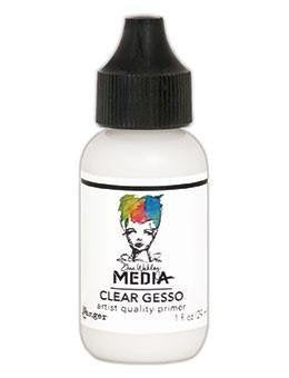 Dina Wakely Clear Gesso 1oz Bottle