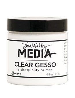 Dina Wakley Media Clear Gesso Jar