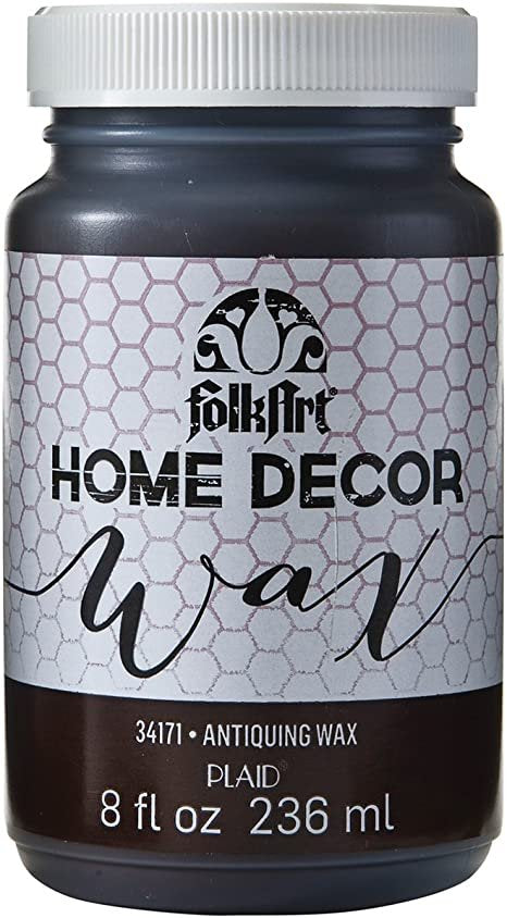 Folk Art Home Decor Liquid Wax Antiquing