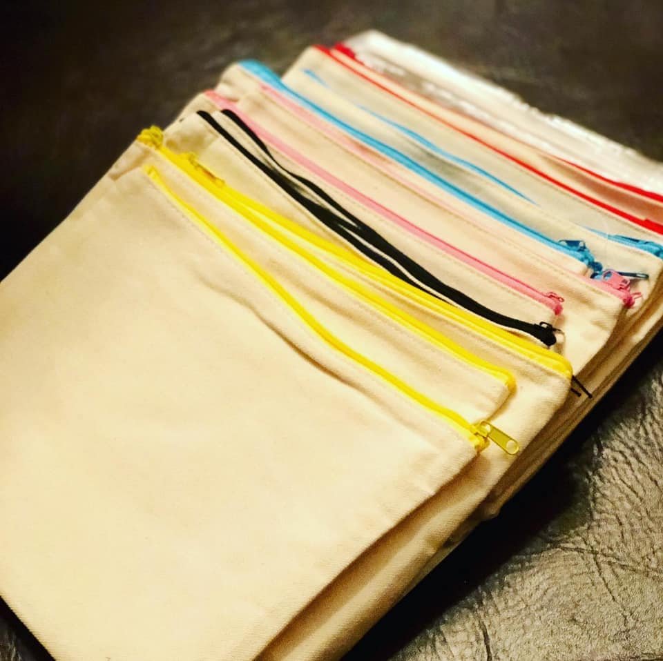 Canvas Zipper Bags
