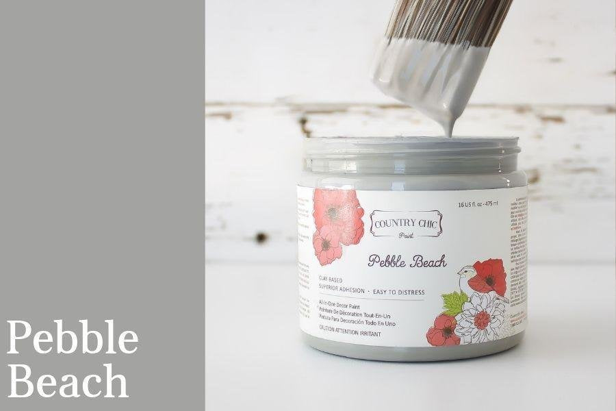 Country Chic Paint- All in One: Pebble Beach 4oz Paint
