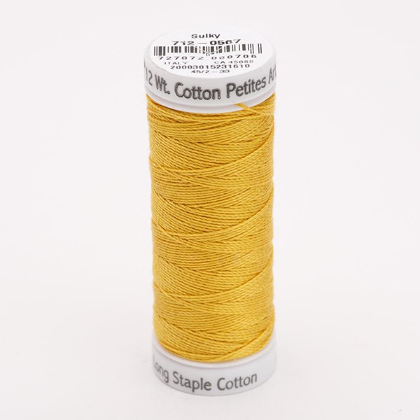 Sulky 12 Wt. Cotton Petites -Butterfly Gold - 50 yd. Spool #712-0567